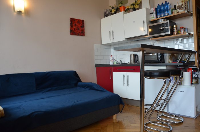 Long-term rental of a fully furnished studio near the I.P. Pavlova metro station - Prague 2, New Town