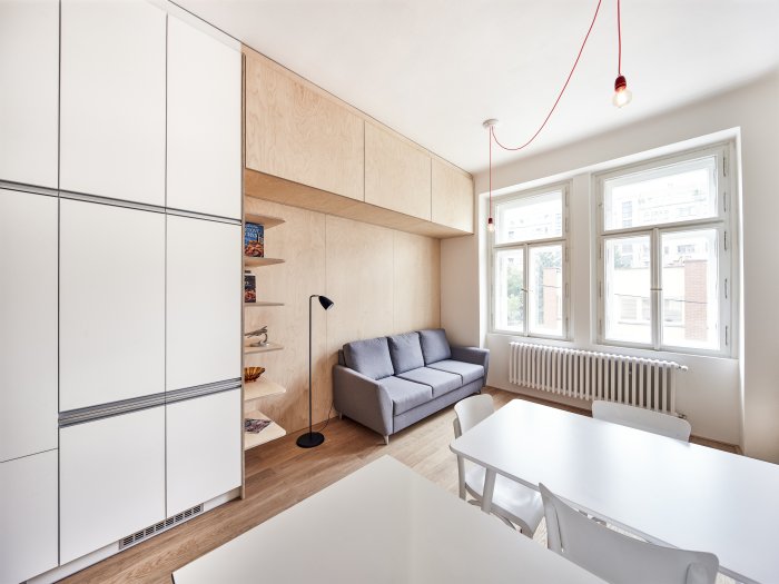 Pronájem bytu 2+kk, 50 m² – Na výšinách Praha 7 – Letná