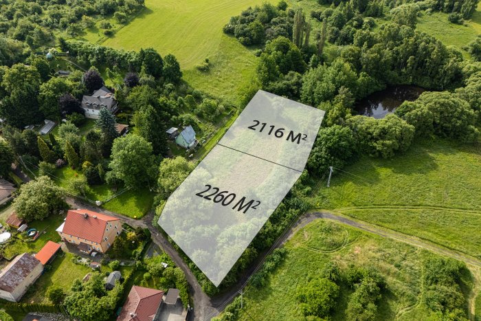 Prodej stavebního pozemku 2 260 m² – obec Sadov, Bor u Karlových Var